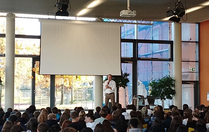 Landtagskandidat Raimund Haser zu Gast