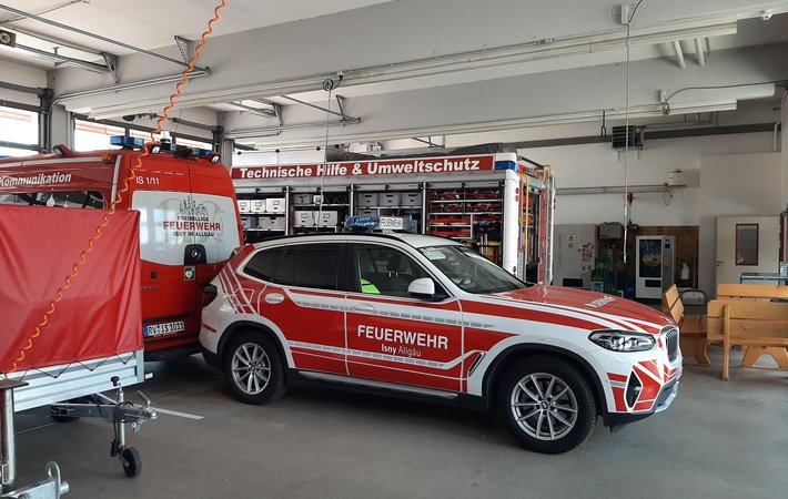 Besuch bei der Feuerwehr