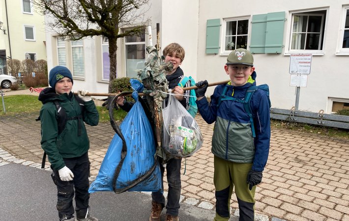 Voller Einsatz für die Natur