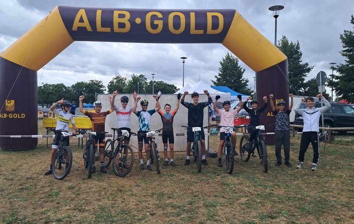 Die besten Mountainbiker Baden-Württembergs kommen von der Verbundschule in Isny