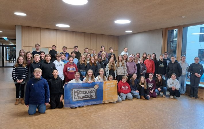 Erste Schritte in die Arbeitswelt: unsere 7er engagieren sich