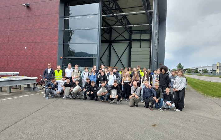 Betriebserkundung der 8er Technik-Gruppen